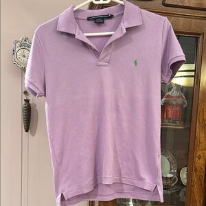 Ralph Lauren Purple Polo Shirt for Men